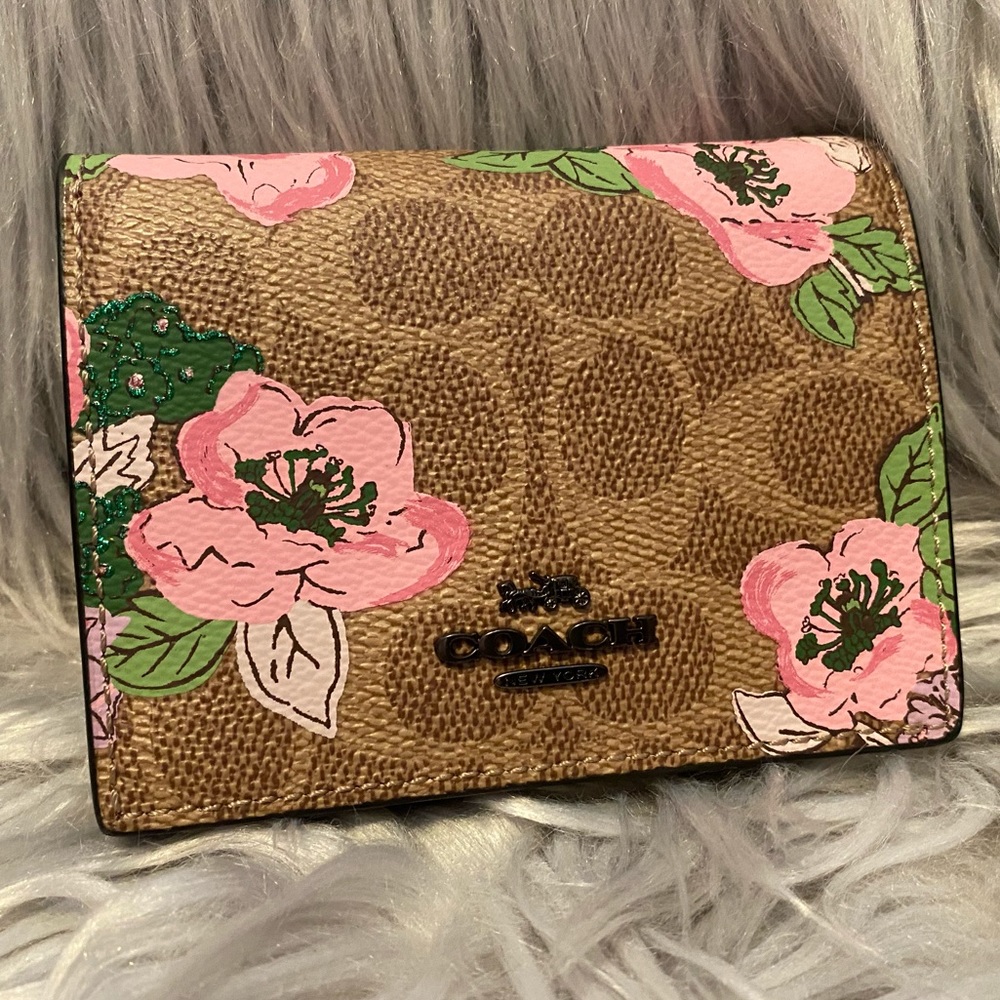Authentic Coach Floral Wallet